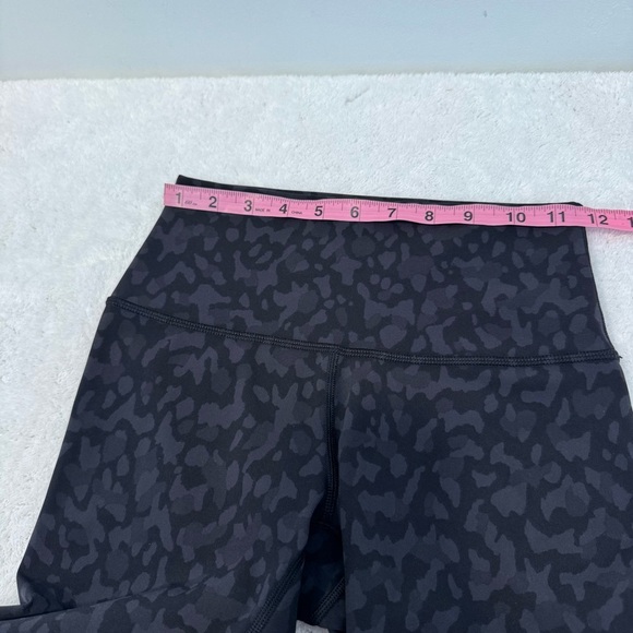 Lululemon Align High-Rise Crop Intertwined Camo Deep Coal Multi size 4 - Picture 9 of 12
